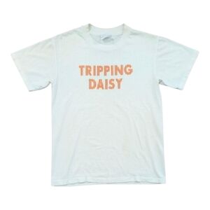 Vintage Tripping Daisy Band Shirt Single Stitch Made In USA Small